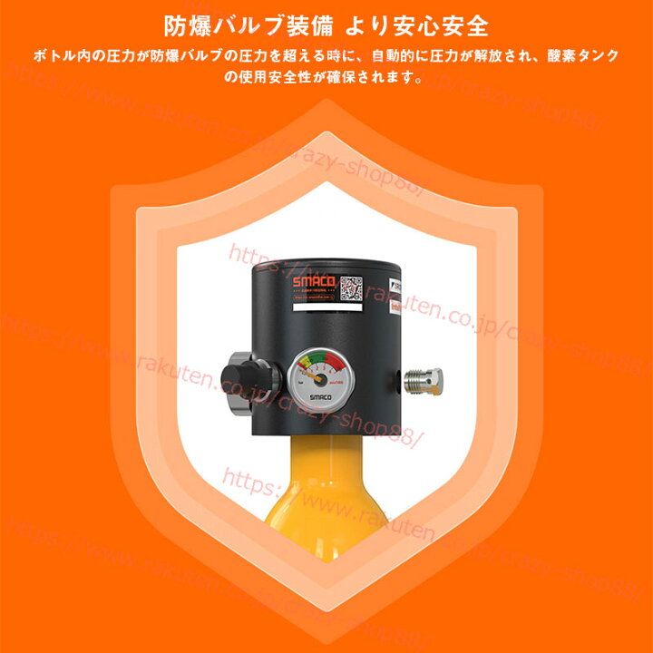 楽天市場】【P10倍｜9/4-9/11】小型スキューバダイビング 酸素ボンベ 