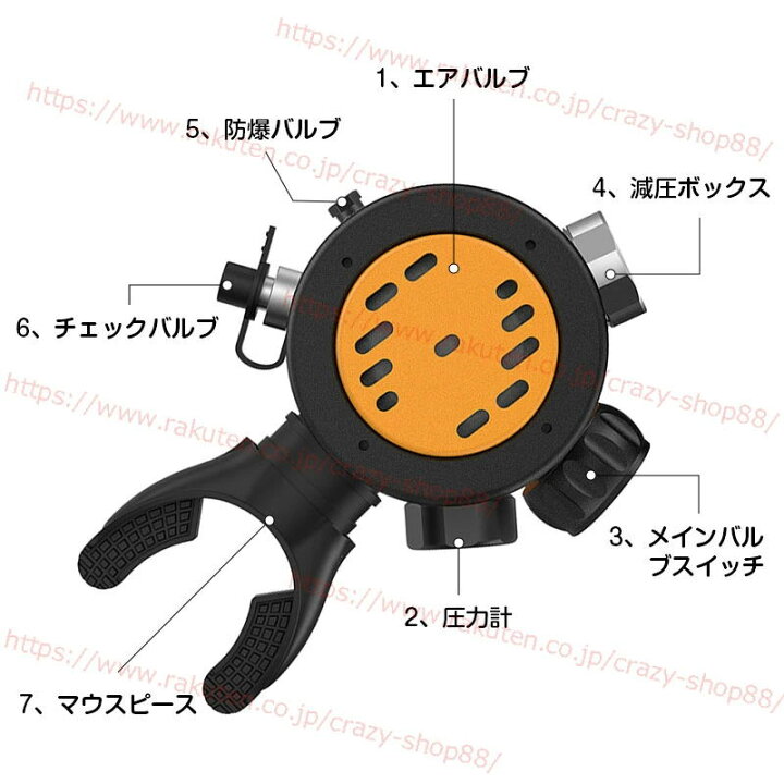 楽天市場】【全品P10倍☆1/9-1/16】小型スキューバダイビング ミニ 