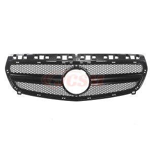 【P10倍8/4-8/11】JCSM パナメリカーナグリル メルセデスベンツ Aクラス W176 前期2013-2015年 車種専用設計 フロントグリル AMGタイプ パナメリカーナ グリル フロント ルックガーニッシュ 外装 パー