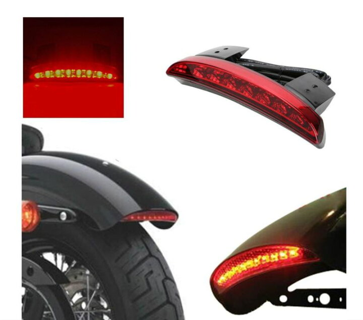 楽天市場】スポーツスターLEDフェンダーエッジテールランプ/ハーレー48 