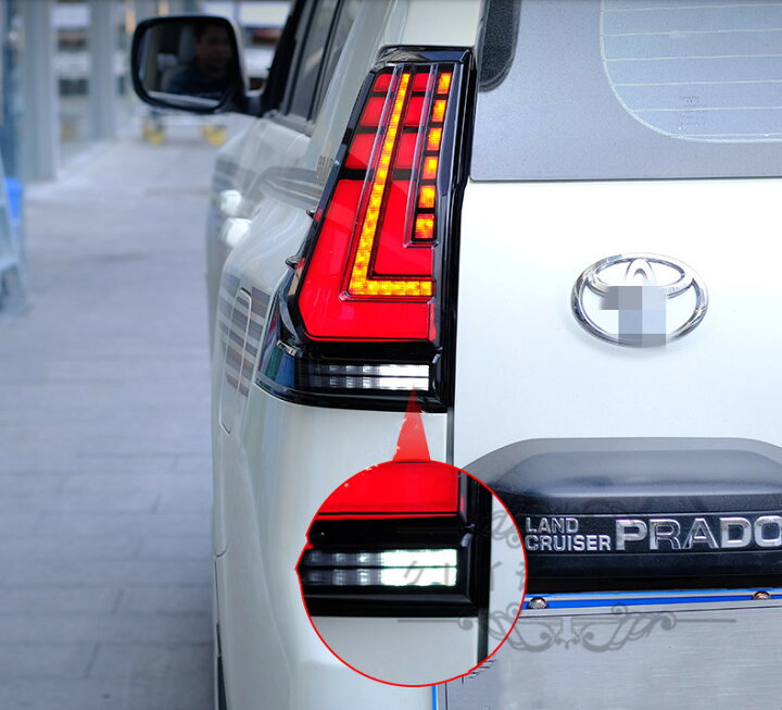 楽天市場】新作☆LEDテールランプ 流れるウィンカー ランドクルーザー 