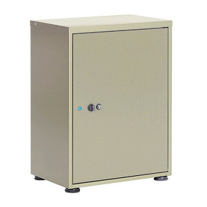 宅配ボックスレシーボ TR-3465(TGY) 幅48cm×奥行35.6cm×高さ67cm【鍵付き プッシュ錠 アジャスター付き 宅配ポスト 宅配ボックス グリーンライフ】