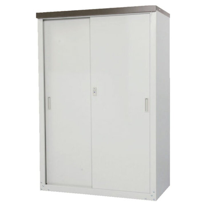 楽天市場】家庭用収納庫ハーフ棚132 HS-132HT 89×47×132cm 0.41平米 