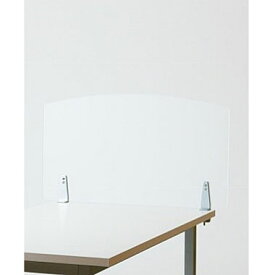アクリルデスクトップパネル 高さ45cm 幅80cm 20-001MH-1 W80×D4×H45cm【飛沫感染防止 アクリル パーティション パーテーション 業務用 オフィス 林製作所】