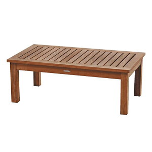 ジャティ・コーヒーテーブル 幅110cm×奥行60cm×高さ40cm【JATI 4本脚 角型 屋内 屋外 室内 ベランダ 高級輸入家具 ロフト 公園 エントランス リゾート ガーデンテーブル】