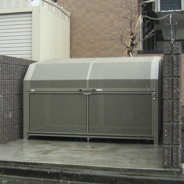 楽天市場】ゴミステーション ゴミ箱くん AL-18 幅180×奥行90×高さ110cm 