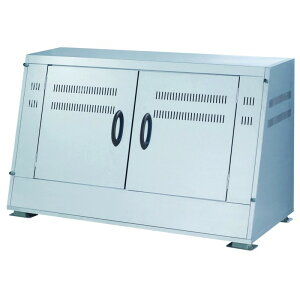 【法人宛専用】ジャンボステンSU-1100CT(SU1100CT) 組立式 W180×D75×H107.5cm 1100L 45Lごみ袋約24個 約16世帯【配送先名に会社名や店舗名必須・個人名のみ配送不可 業務用 大型ゴミ箱 ゴミステーション