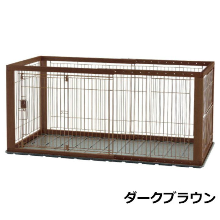 楽天市場】【個人宛配送可】木製スライドペットサークル ワイド 90 