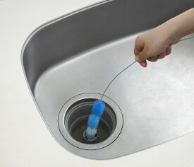配水管クリーナー5連ブラシ【汚れを直接かき出して詰まりスッキリ！排水管のお掃除ブラシ】