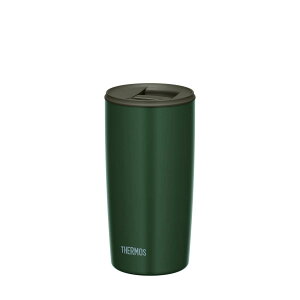 真空断熱タンブラー(フタ付き) 500ml フォレストグリーン JDP-501【THERMOS ふた付き カップ】