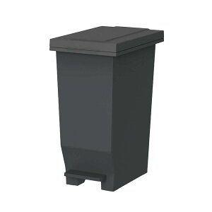 エバン 密閉ペダルペール 20L ブラック【ダストボックス ペダル 防臭 ごみ箱 20リットル 臭わない】