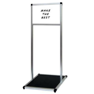 �o���E�X���b�Z�[�W�X�^���h �z���C�g�{�[�h�^�C�v B4�� VAMSWB-B4Y�yW400×D460×H1210mm �Ж� �}�[�J�[�{�[�h ���Ύg�p�� �}�O�l�b�g�g�p�� �����p ��֐��H�z