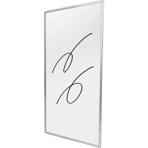 枠付ホワイトボード 450×900mm WBW450X900【フレームサイズW461×H911mm 吊り下げ 壁掛 マーカーボード 磁石使用可 マグネット使用可 常磐精工】