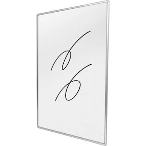 枠付ホワイトボード 600×900mm WBW600X900【フレームサイズW611×H911mm 吊り下げ 壁掛 マーカーボード 磁石使用可 マグネット使用可 常磐精工】