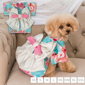 毬柄着物 XS/S/M/L/DS/DM/XL/XXL CRAZYBOO -クレイジーブー- 犬服 ドッグウェア トイプードル チワワ ポメラニアン お正月 CB23AW