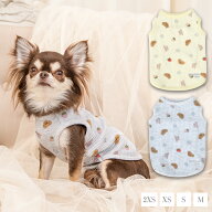 【CRAZYBOO公式】くまさんBABYワッフルタンク 2XS/XS/S/M CRAZYBOO Baby（クレイジーブー ベビー） 子犬…