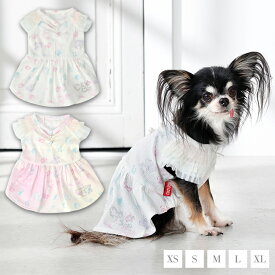 【名入れ対象商品】マリン柄ワンピ XS/S/M/L/XL CRAZYBOO -クレイジーブー- 犬服 ドッグウェア CB26SS