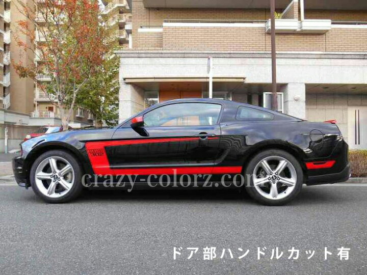 楽天市場】マスタング C-STRIPE サイド ストライプmustang decal 