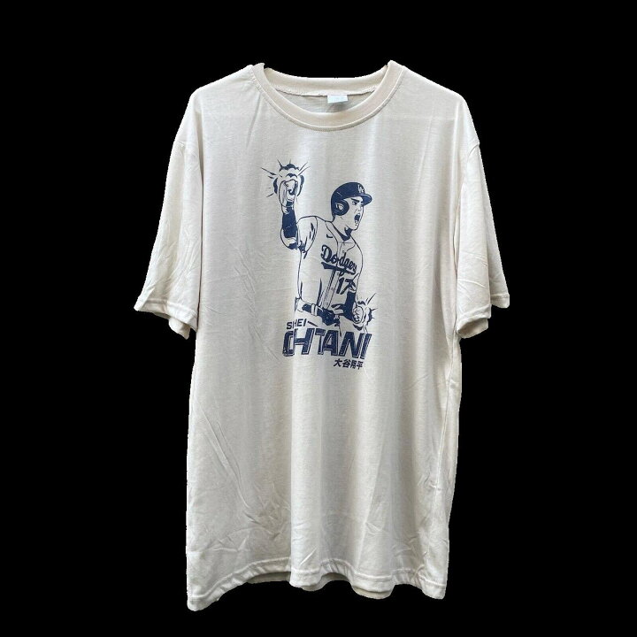 楽天市場】[新品] 大谷翔平Tシャツ 大谷翔平MVP ベージュ XL 2024年9月 