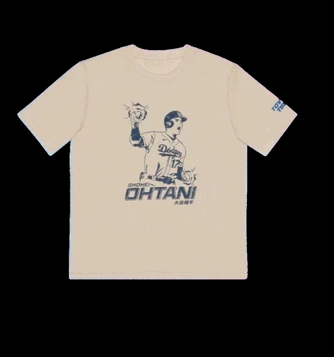 楽天市場】[新品] 大谷翔平Tシャツ 大谷翔平MVP ベージュ XL 2024年9月 