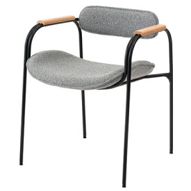 メーカー直送 東屋　TEC-86LGY アームチェア　 グレー