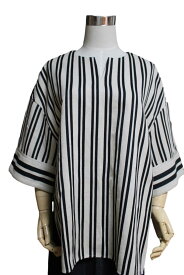 [中古]ADORE アドーア　ストライプ　プルオーバーシャツ　美品
