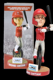[新品] 大谷翔平 サイクル安打記念ボブルヘッド 2021年4月16日球場配布 エンゼルス　首振り人形 WBC
