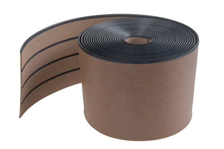 楽天市場】送料無料！ フレキシブルデッキシート 合成チーク材 PVC  