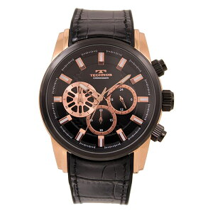[TECHNOS] �e�N�m�X �r���v T7A70PB �� �����Y ���E���h �A�i���O �N�I�[�c �u���b�N �u���b�N �o���h��24mm �V���R�� ��