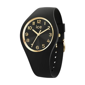 [ICE-WATCH] アイスウォッチ 腕時計 ICE CHAMPAGNE スモール＋ 025257 ＜ ユニセックス メンズ レディース ブラック 正規代理店 シリコン 防水 3針 37mm 10気圧防水 ＞
