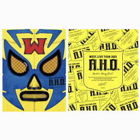 【 2形態Blu-rayセット 】WEST. / 「 WEST. LIVE TOUR 2025 A.H.O. -Audio Hang Out- 」 ( 初回盤 + 通常盤 )