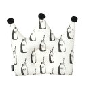 【ひとつまでレターパック可】 ベビー枕 クラウンピロー MILK柄 オーガニックコットン ［milcotton］