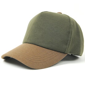 大きいサイズ メンズ 帽子 コットン キャップ グリーン/BIGWATCH（ビッグワッチ）ブラウン マルチカラー アースカラー C-05 春 夏 秋 UVケア