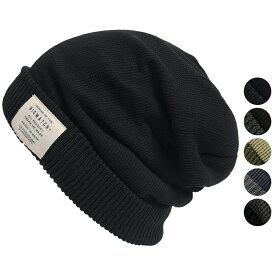 大きいサイズ メンズ 帽子 ロング サーマルBIGWATCH 5色 ニットキャップ ニットワッチ ニット帽 帽子 サイズ 春 秋 冬/ビッグワッチ 2020