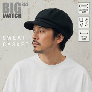 �傫���T�C�Y �����Y �X�q �L���X�P�b�g �X�E�F�b�g BIGWATCH �u���b�N/�u���E�� �r�b�O���b�` �Εt�X�q CAS-33 2020 UV�P�A