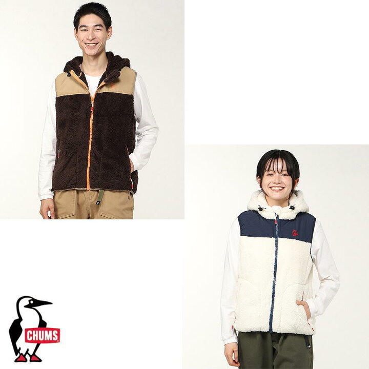 楽天市場】チャムス CHUMS 正規品 エルモフリースベスト フリース 