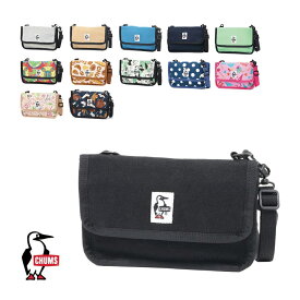 チャムス CHUMS正規品 ミニポーチスウェット ゲームケース ゲームポーチ ミニショルダー ショルダーバッグ バッグ サコッシュ CH60-3653/国内正規品/通勤/通学
