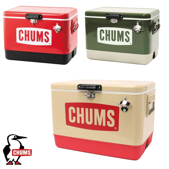 楽天市場】チャムス CHUMS正規品 チャムススチールクーラーボックス54L 