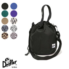 ドリフター Drifter 国内正規品 ドローストリングポーチ 巾着型バッグ ポーチ ショルダー 2way バッグ DFV1200 通勤/通学