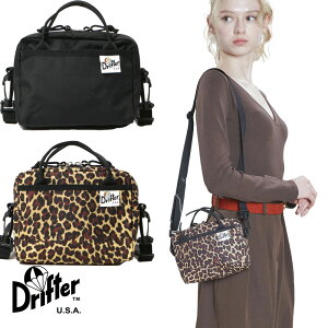 �h���t�^�[ Drifter �������K�i TIFFIN MINI BAG / �e�B�t�B���~�j�o�b�O �n���h�o�b�O �|�[�` �V�����_�[�o�b�O DFV1880�@�ʋ�/�ʊw