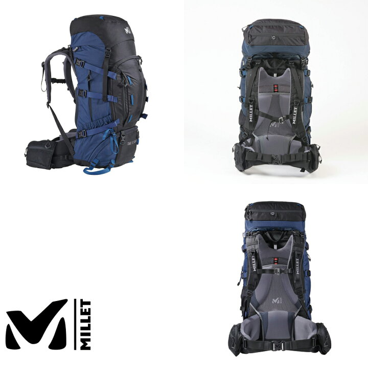 楽天市場】MILLET ミレー サースフェー60+20 BLACK/NAVY MIS0637 長 