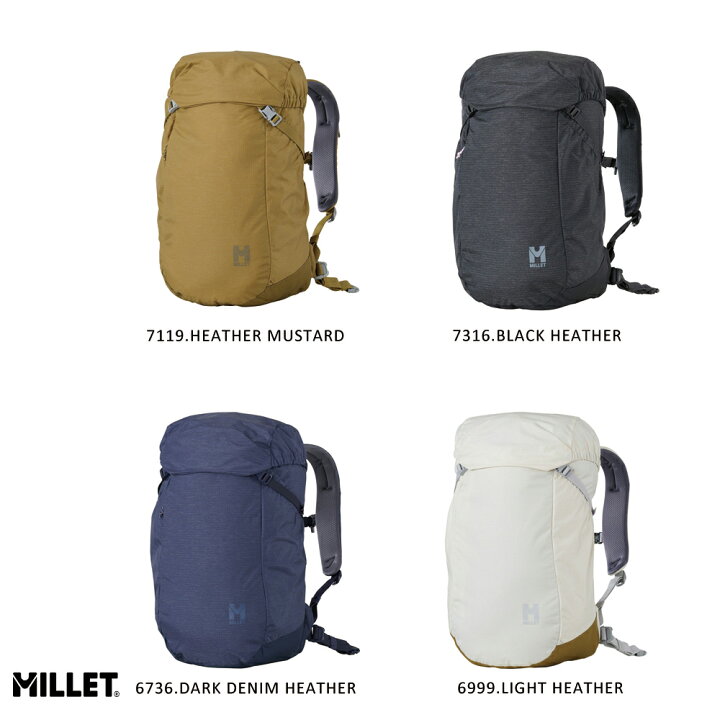楽天市場】ミレー スイウ22 MILLET MIS0719 レディース バックパック 