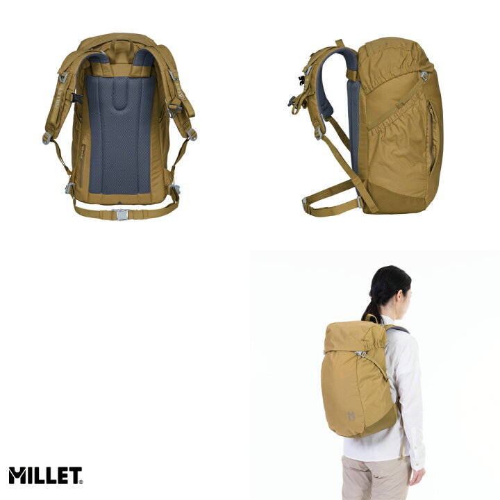 楽天市場】ミレー スイウ22 MILLET MIS0719 レディース バックパック 
