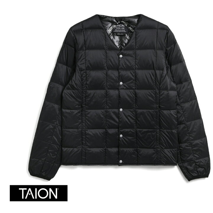 楽天市場】TAION タイオン正規品 UNISEX Vネック ボタン インナー 