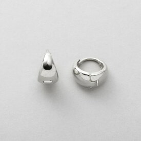 【本日限定★全品ポイント5倍】シルバー925 ピアス フープピアス silver925金属アレルギー レディース 雫 ドロップ 小さい 小さめ キャッチレス 大人 上品 エレガント 華奢 シンプル フェミニン オフィス 通勤 きれいめ outlet