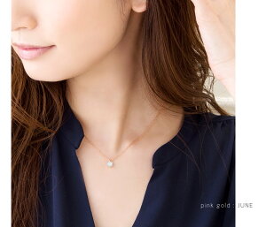 楽天市場 全品送料無料 P最大43倍 ネックレス 誕生月カラー ジルコニア ゴールド チェーン レディース シンプル 大人可愛い 上品 アクセサリー ジュエリー ブランド アクセサリー プレゼント 女性 Cream Dot