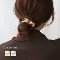 バンスクリップ しっかり留まる ヘアアクセサリー 髪留め まとめ髪 メタル ヘアクリップ カーブ スリム …
