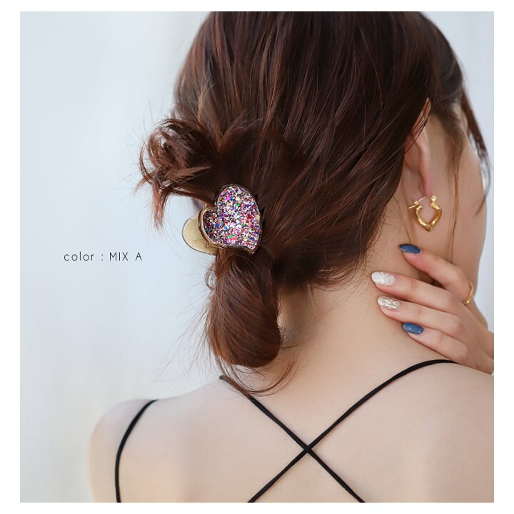 楽天市場】【定形外郵便送料無料】バンスクリップ ヘアクリップ 