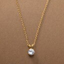 【全品送料無料×P最大47倍！】 ステンレス製 ネックレス 金属アレルギー つけっぱなし サージカルステンレス レディース ショート チェーン 一粒ビジュー 多面カット バチカン 大人 華奢 ゴールド シルバー ピンクゴールド