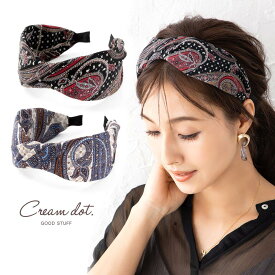 楽天市場 ペイズリー ヘアバンドの通販